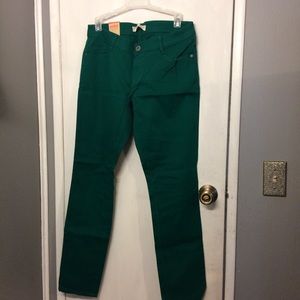 ✨Green Skinny Jeans